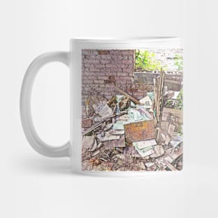 Filing Piles Up Mug